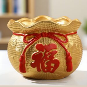 Decorative ceramic planter